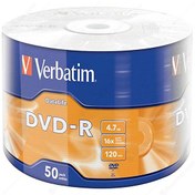 Resim FinDit VERBATİM DVD-R 4.7GB 16X 120DK 50Lİ PAKET FİYAT FinDit