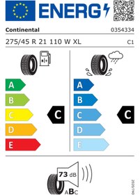 Resim Continental Conticrosscontact Lx Sport 275/45R21 110W XL Yaz Lastiği 2025 