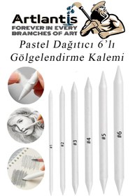 Resim Karakalem Seti 13 Parça 1 Paket Gölgelendirme Kalemi Hamur Silgi Dereceli Kalem Kaynaştırma Kalemi Kara Kalem Dağıtıcı Kalem Kağıt Kalem 