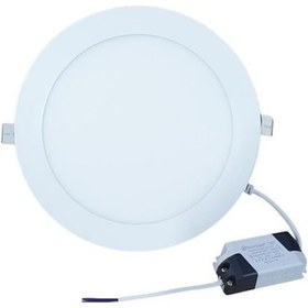 Resim Borled 12w Beyaz Işık Slim Led Panel 6500k Yuvarlak Alüminyum Kasa Bl-s1-2012 