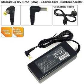 Resim Asus Adp-90Cd Bb Db K52. K52F. K52J. K52Jc. K52Jr Uyumlu Standart 
