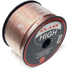 Resim Class 2X1.00Mm Hoparlör Kablosu 50Metre Şeffaf 