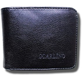 Resim Unisex Yatay Cüzdan Siyah 