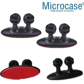 Resim 8In1 Cable Clip Araç Içi Kablo Tutucu Ve Kablo Toparlayıcı Klips 