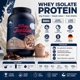 Resim MULTİPOWER Whey Protein Isolate Çikolata 900g 