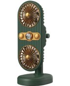 Resim Klima Fanı Çok Fonksiyonlu Masaüstü Sessiz Hava Soğutucu Klip İle Ev Ofis Taşınabilir Usb Hava Soğutma Fanı, Yeşil P1fpqu Renkli 