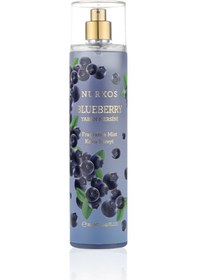 Resim Nurxos 9077 Blueberry Yaban Mersini Unisex Vücut Spreyi 250 ML 