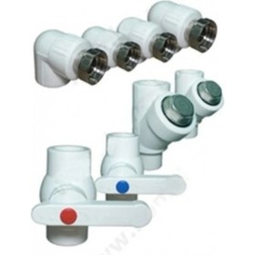 Resim MKS Kombi Bağlantı Seti Dirsekli 8 Parça 