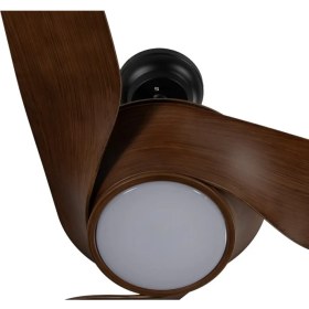 Resim Nero Kahverengi Aydınlatmalı Uzaktan Kumandalı 132CM Tavan Vantilatörü 