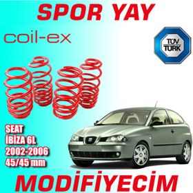 Resim Coil-Ex İbiza 6L 2002-2006 Arası 45-45Mm Alçaltma Spor Yay H N11.4197 