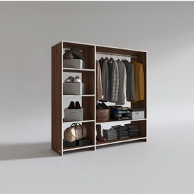 Resim Kenzlife giysi dolabı mükremin 150*150*40 cvz gardırop 