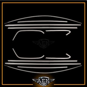 Resim Vw Golf 7 Krom Cam Çerçevesi 2013 Sonrası P.Çelik 