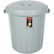 Resim Modatools Gri Çöp Kovası Planet Jumbo 90 lt 1468 