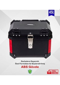 Resim Motosiklet Arka Çanta Karbon Desen Aliminyum Pro-x 45 Litre Motor Çantasımotosiklet Arka Çanta Karbon Desen Aliminyum Pro-x 45 Litre Motor Çantasımotosiklet Arka Çanta Karbon Desen Aliminyum 45 Litre Pro-x Motor Çantası Siyah 
