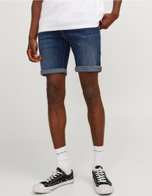 Resim Jack & Jones Erkek Kot Şort 12250489 Mavi 
