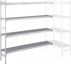 Resim Professional Köşe Tip Etejer 373x2907 Mm, H 1700 Mm ACS2903 