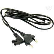 Resim Tv .teyp 2 Li Power Kablosu Yatay Uç Siyah Standard 1.2m. 