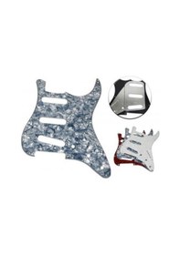 Resim Extreme Gaepgpbl Elektro Gitar Pickguard Mavi 3 Katmanlı Çizilmez Yüzey 