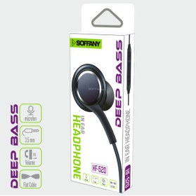 Resim Soffany Deep Bass Jack Girişli Kulak İçi Kablolu Kulaklık 