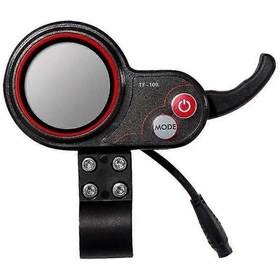 Resim Elektrikli Scooter Anahtarı 48v 20a Gösterge Paneli 6-pin Konnektör Elektronik Akıllı Gösterge Paneli Elektrikli Gösterildiği Gibi 