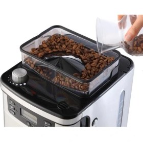 Resim Vestel Taze Filtre Kahve Makinesi 12 Fincan Kapasite Inox Renk Cam Hazne ve Otomatik Kapanma 
