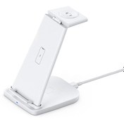 Resim Microcase Iphone-apple Watch-airpods Ile Uyumlu 15w 3in1 Manyetik Kablosuz Şarj Standı - Al3697 