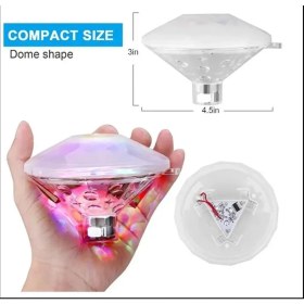 Resim Uravas Store Sıcak LED Sualtı Gece Lambası Banyo Yüzme Havuz Işığı 