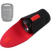 Resim Rogfer Slr Kamera Lens Paketi Kalınlaşma Darbeye Dayanıklı Neopren Lens Saklama Çantası Yapışkan Kesinti, Çap: 80mm, Yükseklik: 130mm Diğer Diğer 