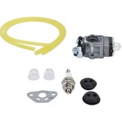 Resim Hangfox Wt Wyk-186 Çim Biçme Makinesi İçin 42cc Alüminyum Karbüratör Seti - Uyumlu, Kolay Kurulum, Dayanıklı - 