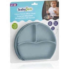 Resim Babyjem Silikon Tabak 715 Mint 