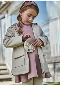 Resim Mayoral Kız Çocuk Pembe Yağmurluk 4498 Gri 