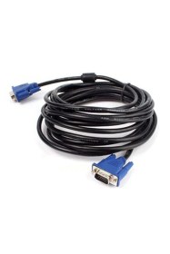 Resim 10 Metre 10m Vga Kablosu Ekran Lcd Monitör Projeksiyon Görüntü Bağlantı Kablosu Çift Filtreli Cabble 001 
