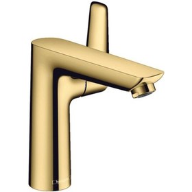 Resim Hansgrohe Talis E Tek Kollu Lavabo Bataryası Parlak Altın - Optik 150 Kumandalı 