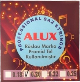 Resim Alux Alx020P Pramid Uzun Sap Bağlama Teli 0.20 