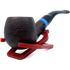 Resim Dapper Bent Brandy Briar Gül Kökü 9 Mm Filtreli El Yapımı Pipo - 3554 