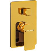 Resim Fause Ankastre Banyo Bataryası Tetra 2 Yönlü Altın Kab102-2G Gold 