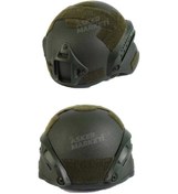 Resim Haki Kompozit Başlık - Miğfer - Paintball Airsoft Başlık Çok Renkli 