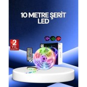Resim 10 Metre Smart Şerit LED Bluetooth Telefon Kontrollü USB Enerjili 
