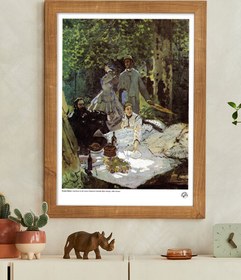 Resim Çimlerin Üzerinde Öğle Yemeği, Poster 