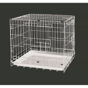 Resim Dayang 600-041CW Köpek Kafesi Beyaz 61x44x50 Cm 