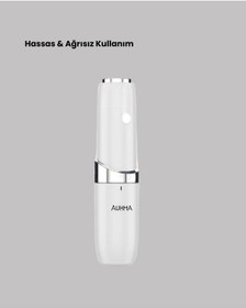 Resim Led Işıklı Yüz Epilasyon Aleti Hassas Ve z Tüy Alma 