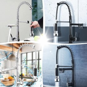 Resim Guangdong Spirit Lavabo Bataryası Pirinç Söndürme Musluklarıyüksek Basınçlı Püskürtücü Su Musluğu Sıcak Soğuk Iki Yönlü Musluk - 