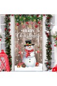 Resim PROMISEBACKDROP2 190x75cm Lastikli kapı süsü, Kumaş kapı giydirme, Christmas decor, Yılbaşı, Okul etkinlik kapı süsü 