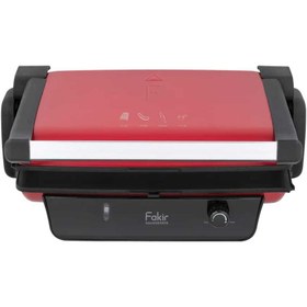 Resim Fakir Pania 1800 W, Paslanmaz Çelik Izgara ve Tost Makinesi Rouge 