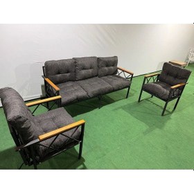 Resim Balkon-bahçe-kafe,çay Seti,koltuk Takımı,oturma Grubu,ofis Koltuğu Miami Yeni Antrasit 