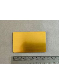 Resim Gold Metal Nfc Kartvizit Ntag215 Temassız Nfc Kart 86 56 Mm, 540 B 