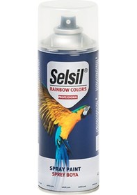 Resim Selsil Rainbow Sprey Boya 400 ML Beyaz Parlak 