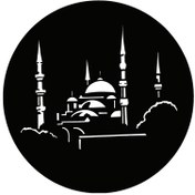 Resim mabencem Cami Silueti Sticker (Tip 2) 20 X 20 Cm 
