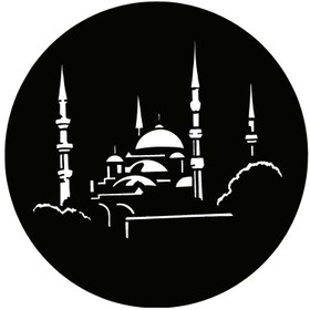 Resim mabencem Cami Silueti Sticker (Tip 2) 20 X 20 Cm 