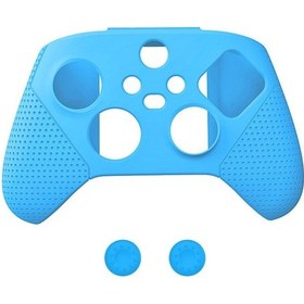 Resim Sones Dobe Tyx-0626 Xbox Series X İçin Kaymaz Silikon Tutma Kolu Koruyucu Kılıf Mavi 